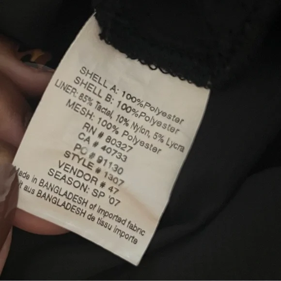 Pearl Izumi Black Running Shorts 7.5 Inch Inseam Men’s Size XL - Picture 5 of 5